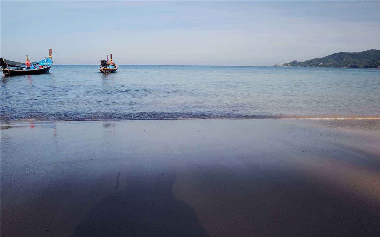 高清普吉岛美丽海滩风景电脑桌面壁纸-