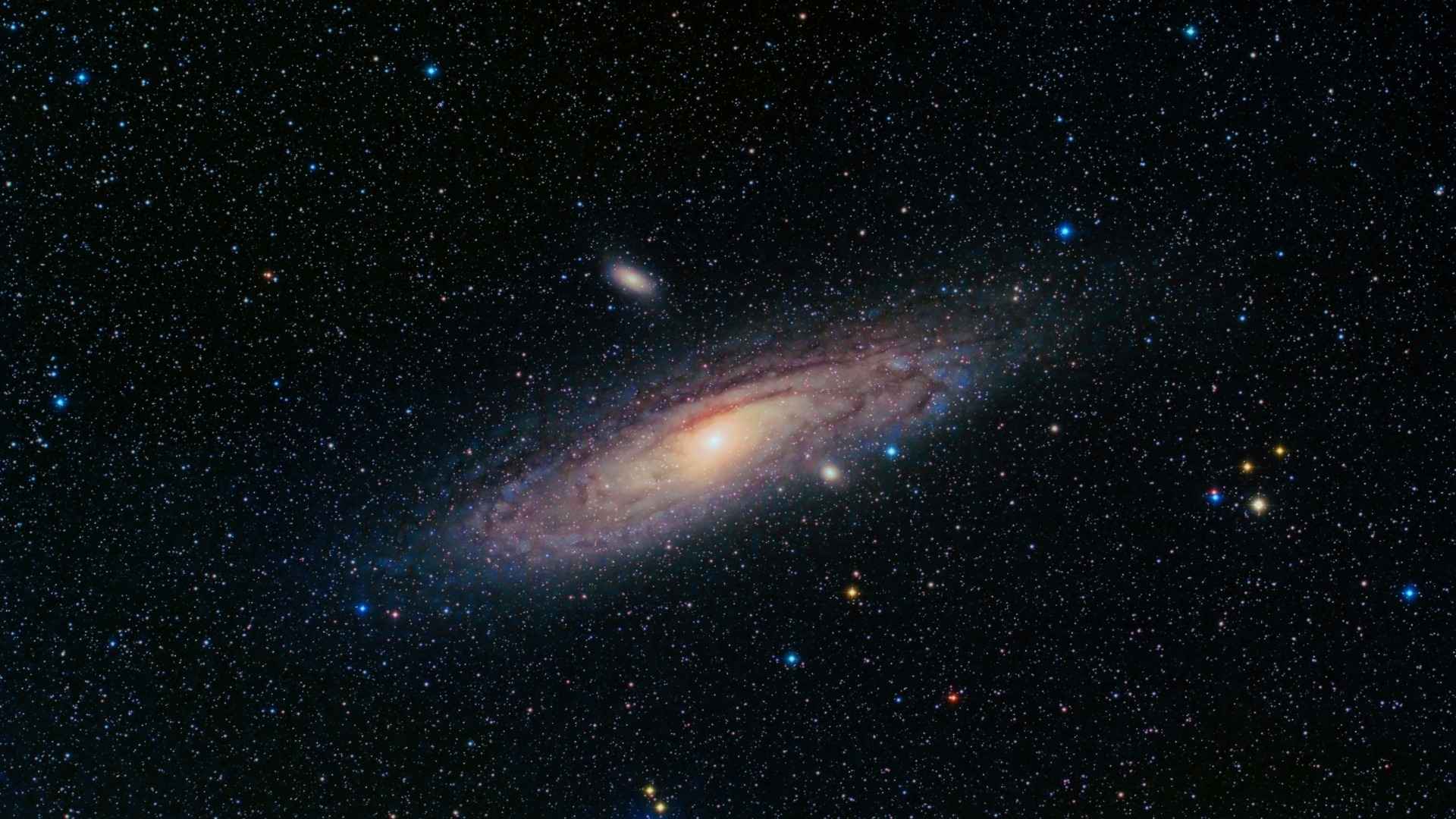 高清银河中最亮的星电脑桌面壁纸-