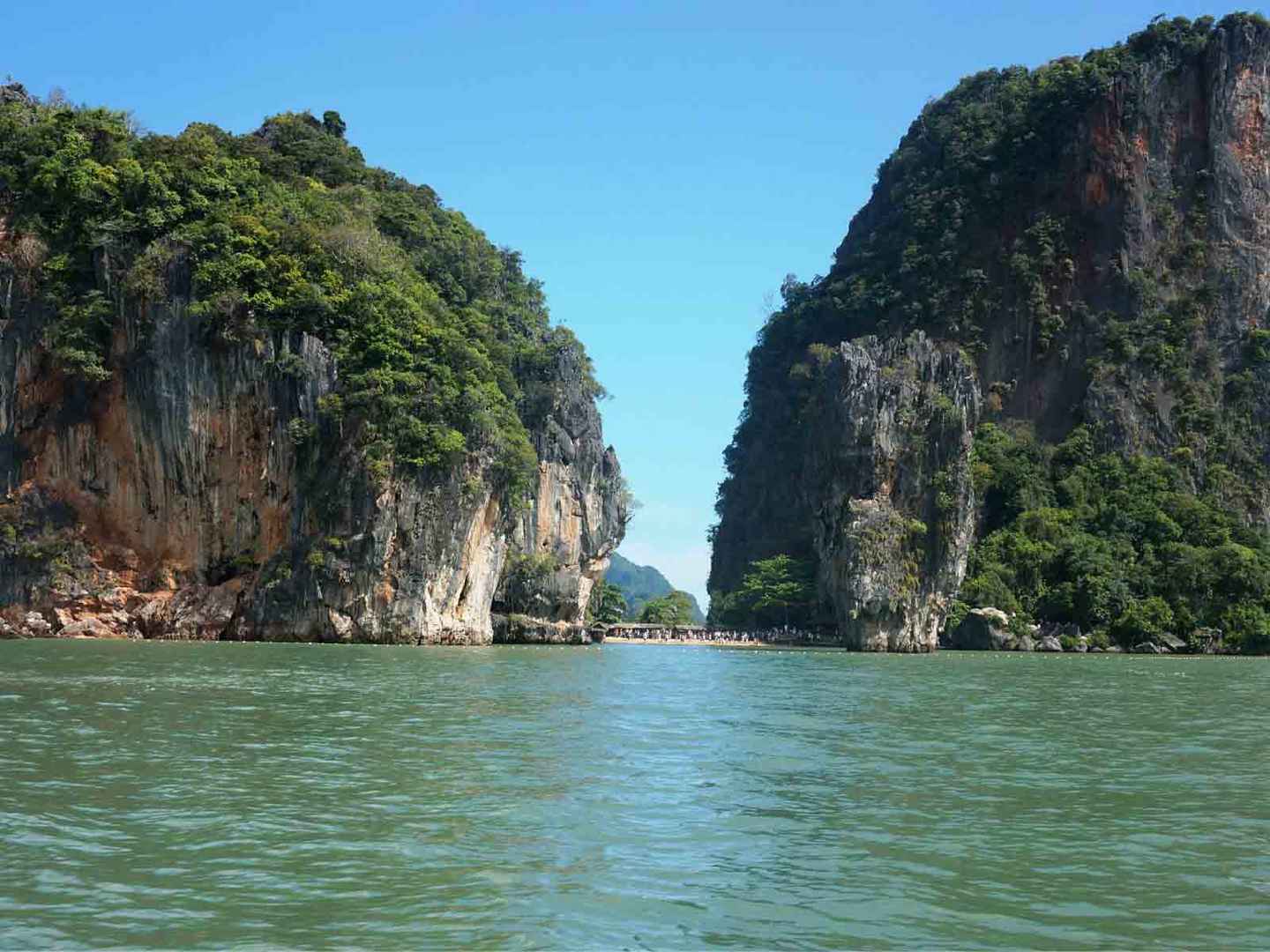 高清普吉岛攀牙湾秀美景色电脑桌面壁纸