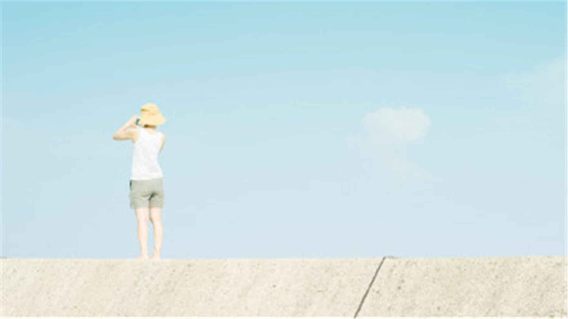 日系夏日风唯美景色高清电脑壁纸下载-
