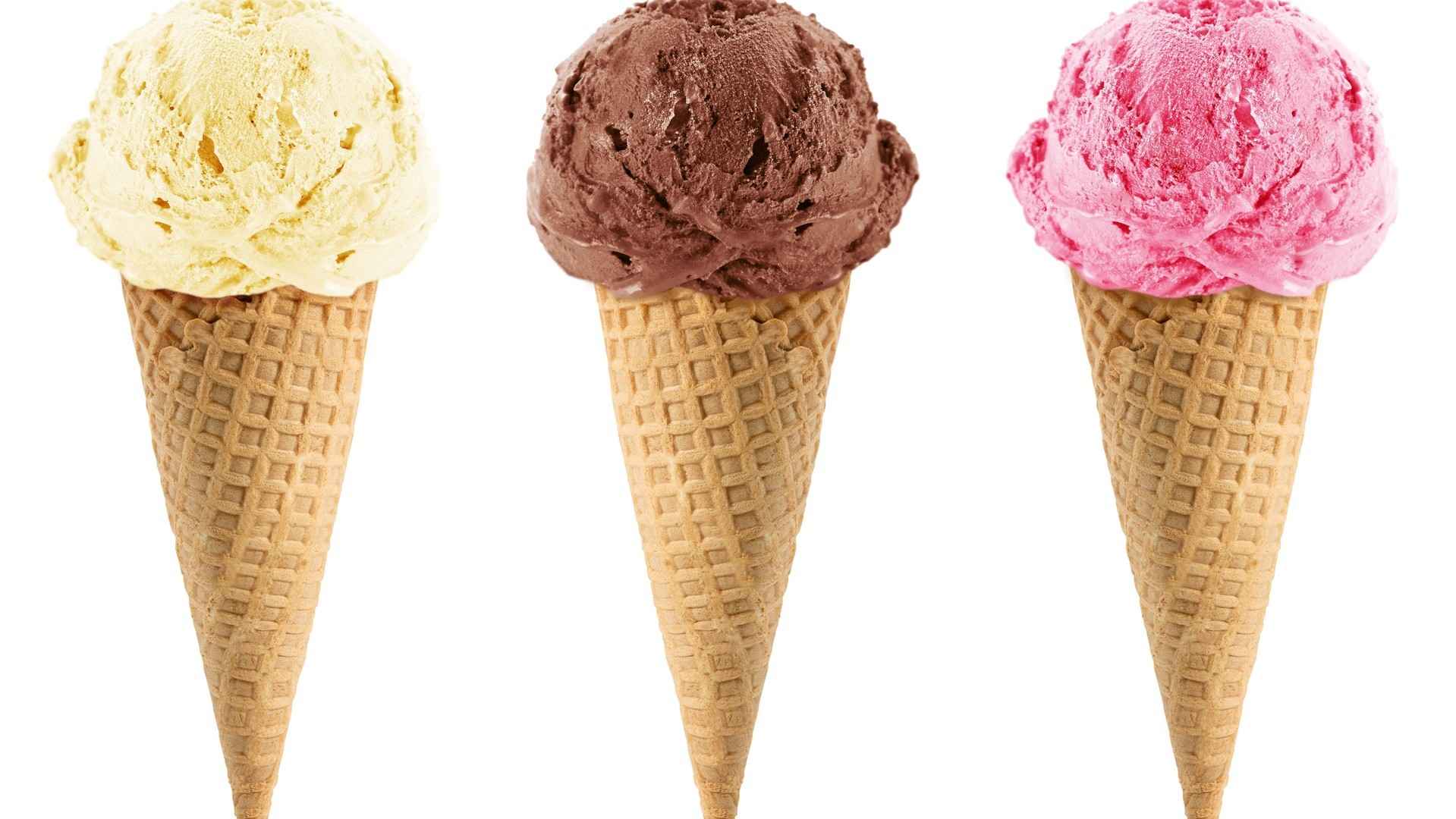 唯美甜食冰淇淋图片桌面壁纸-