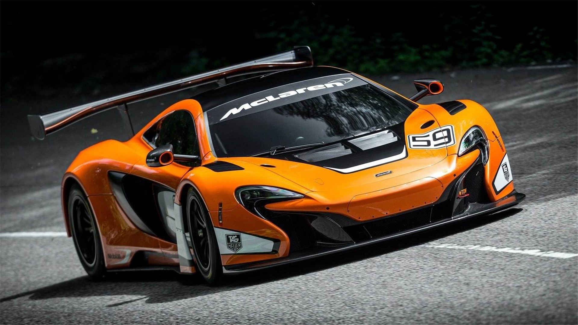 迈凯轮650S GT3赛道高清桌面壁纸-