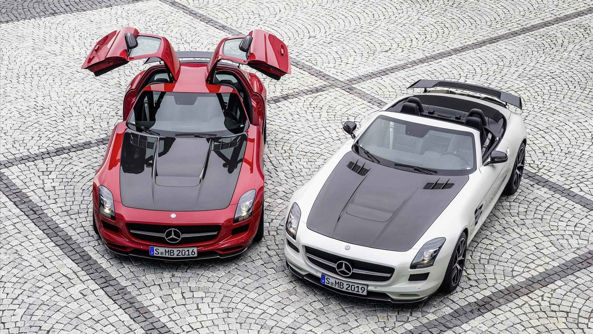 奔驰SLS AMG GT高清桌面壁纸-