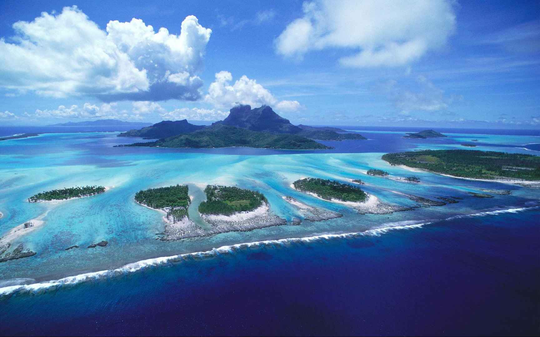 大海海岸风光桌面壁纸