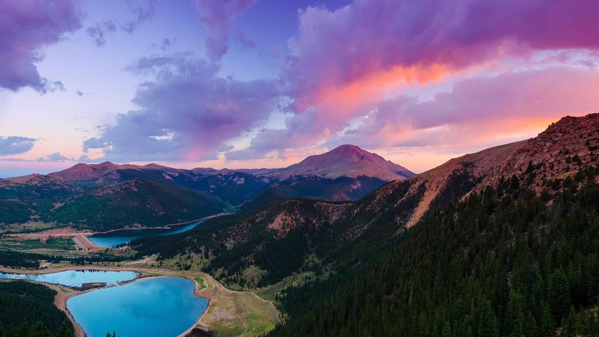高清美轮美奂的自然山水美景电脑桌面壁纸-