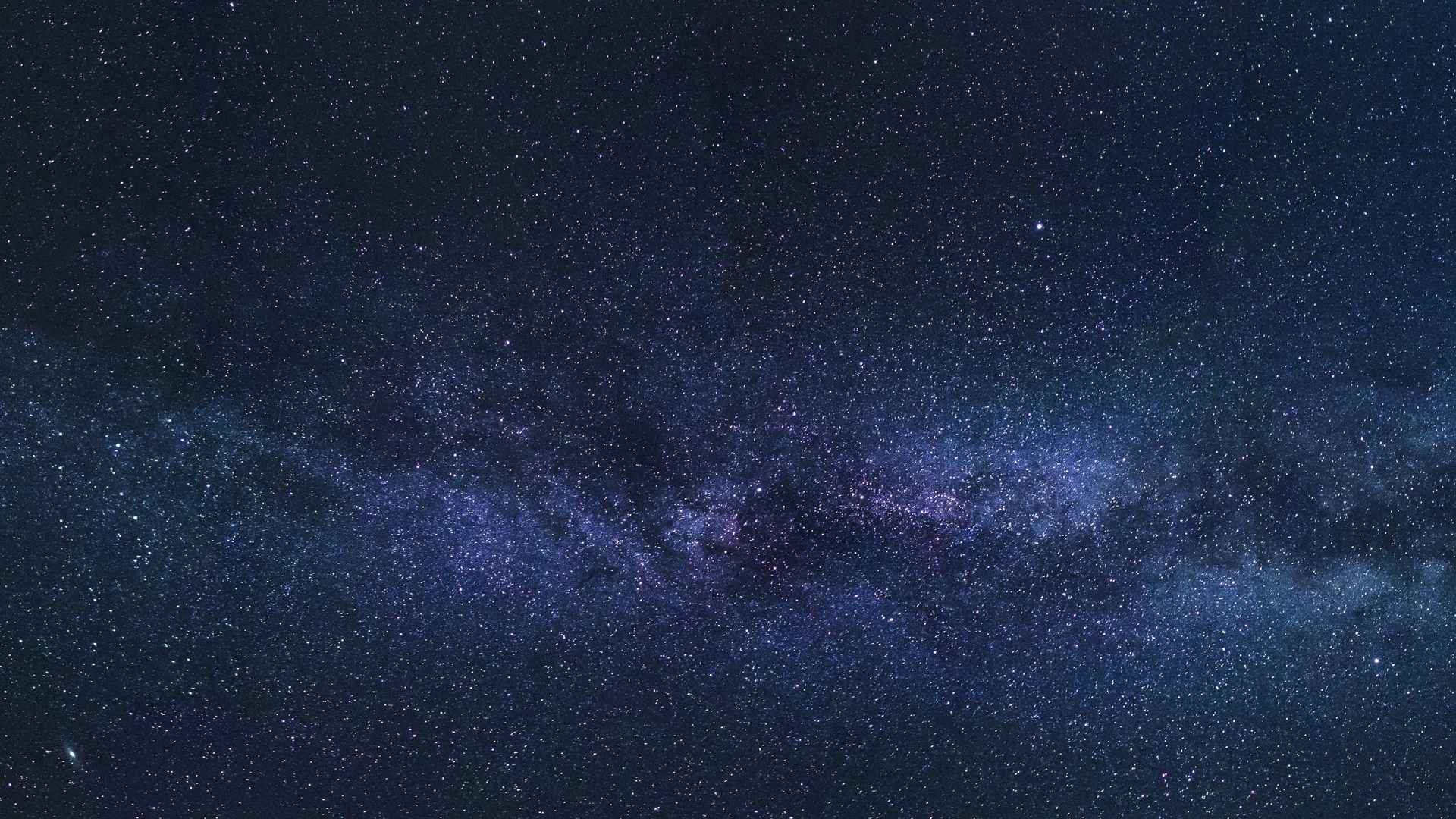 高清浩瀚璀璨的星空电脑桌面壁纸-
