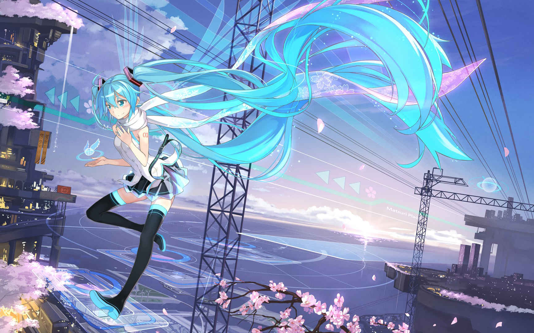 初音未来性感精选桌面壁纸