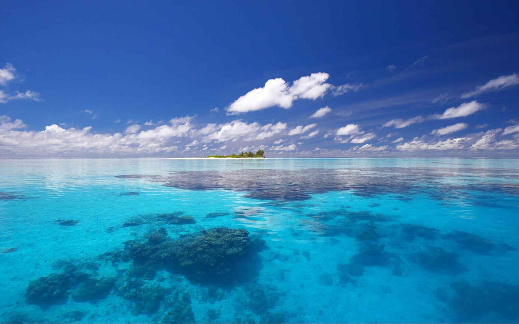 大海海岸风光桌面壁纸