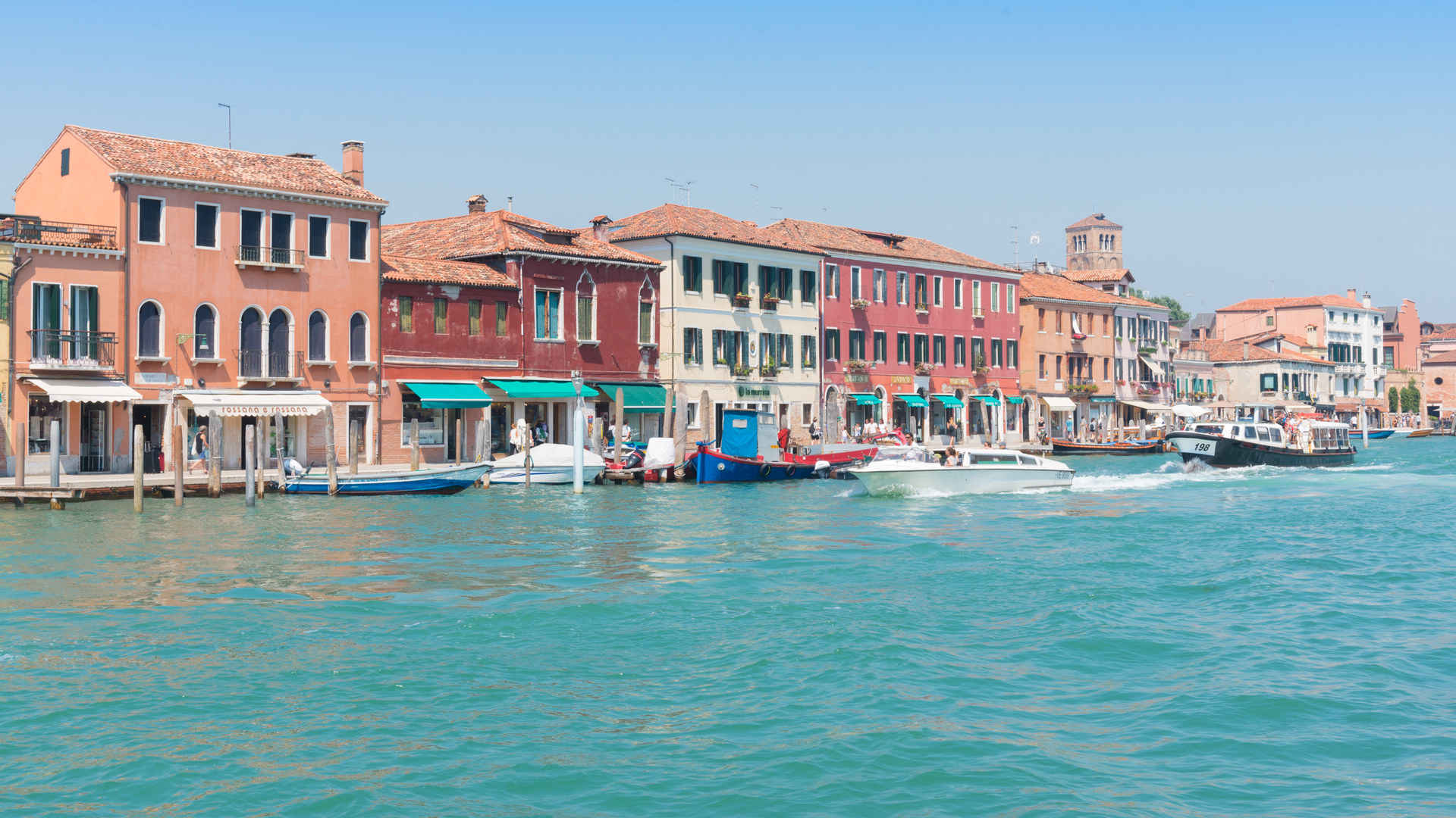 意大利威尼斯海上城市风景图片-