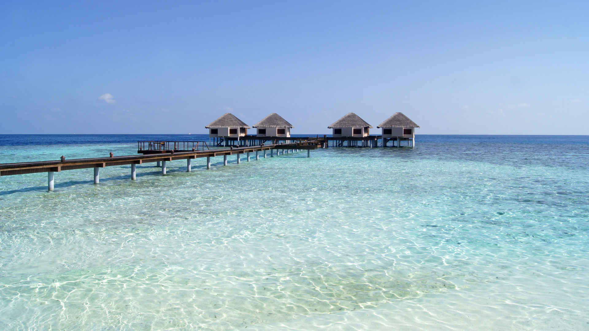 马尔代夫海边风景高清图片