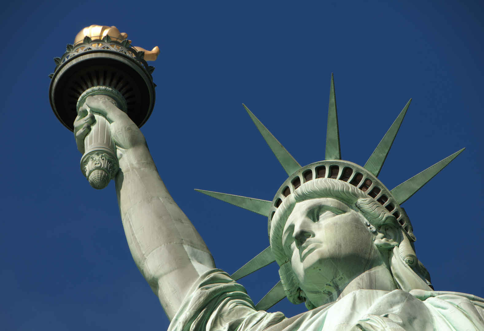 美国纽约自由女神像雕像电脑壁纸-