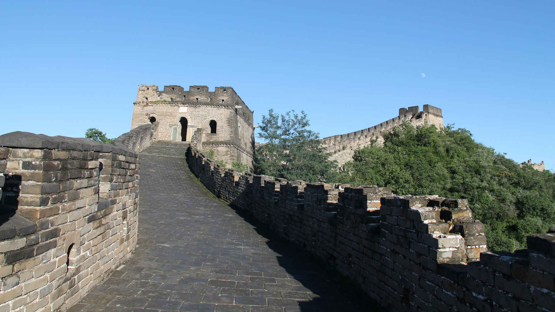北京八达岭长城古迹图片