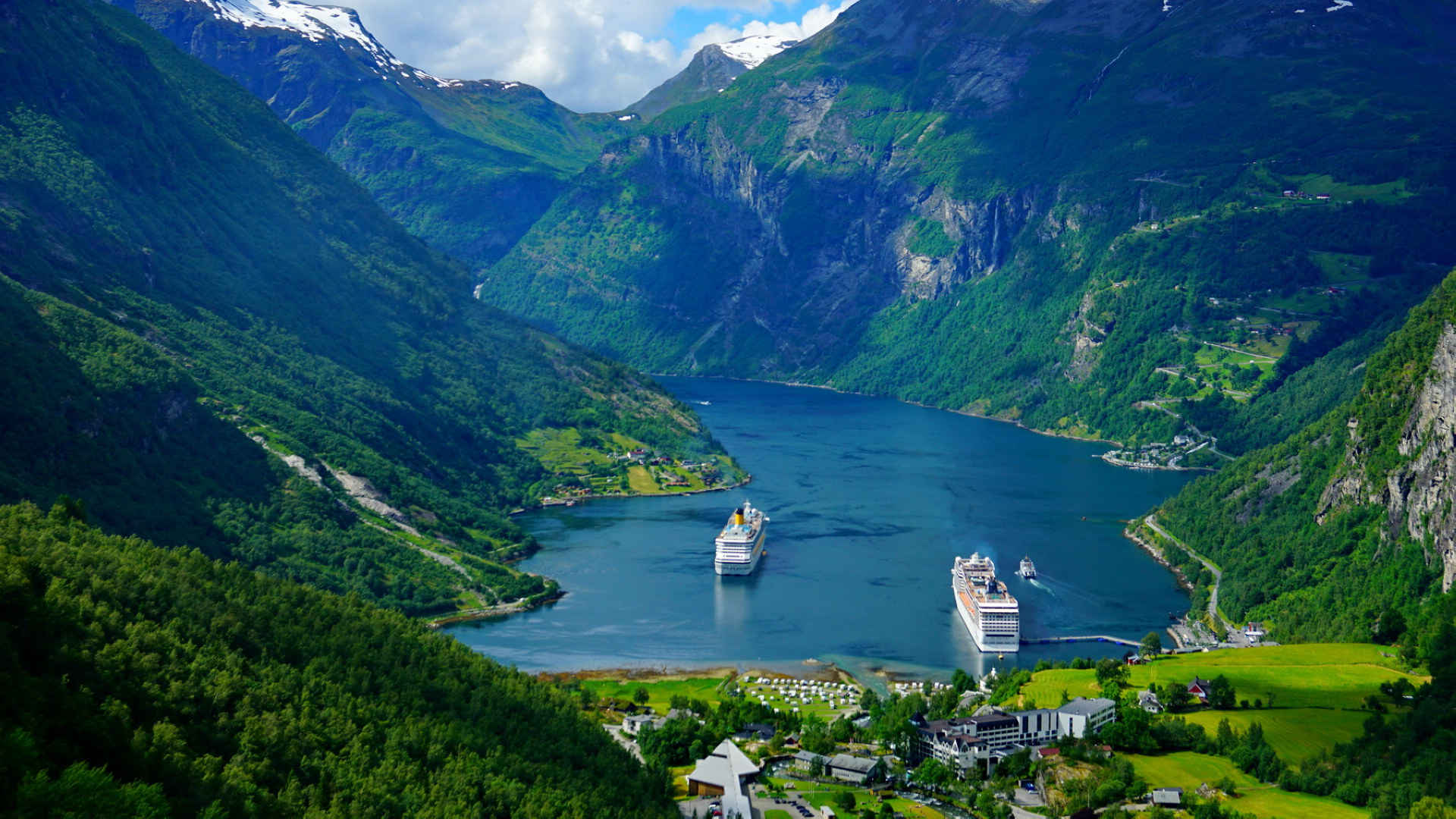 挪威风景壁纸图片-