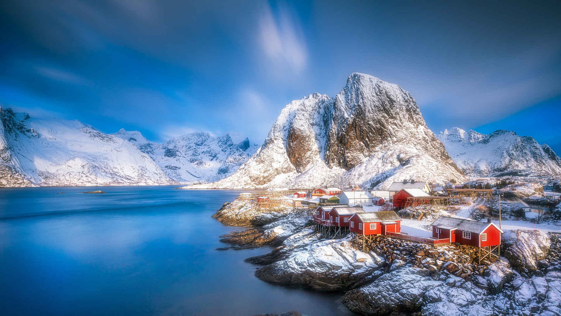 挪威罗弗敦群岛风景图片-