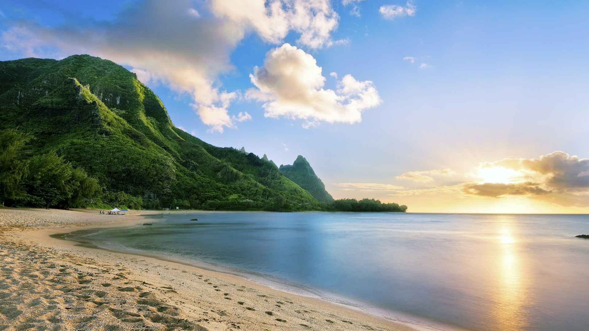 壁纸1280×1024夏威夷可爱岛 鲁玛海海滩壁纸壁纸,地球瑰宝大尺寸自然风景壁纸精选 第一辑壁纸图片-风景壁纸-风景图片素材-桌面壁纸