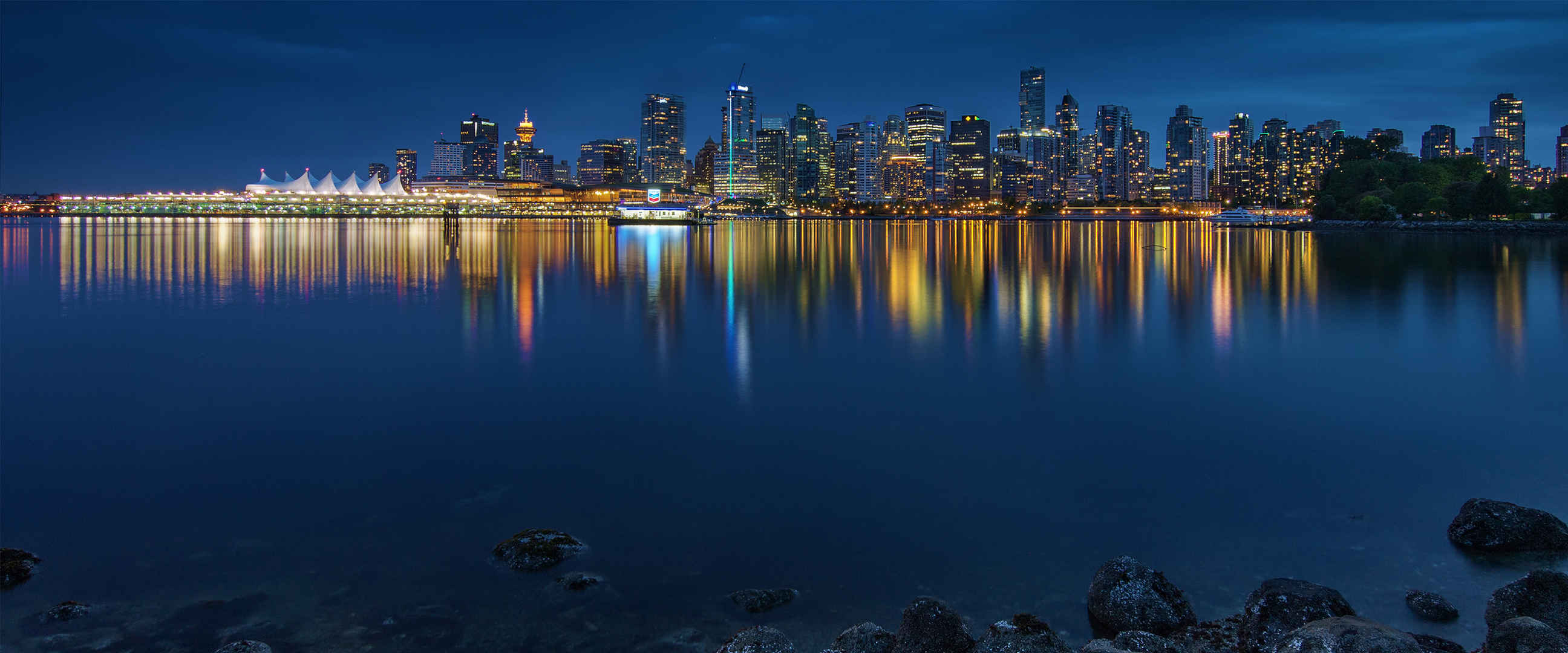 高清大城市夜景壁纸图片