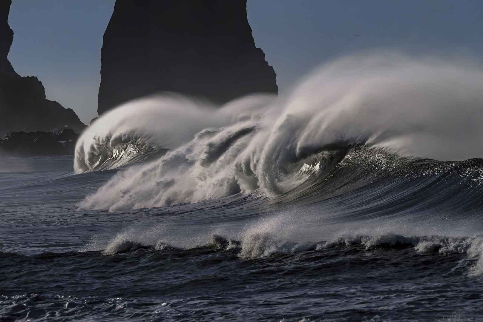 海洋 巨浪  冲浪 壁纸
