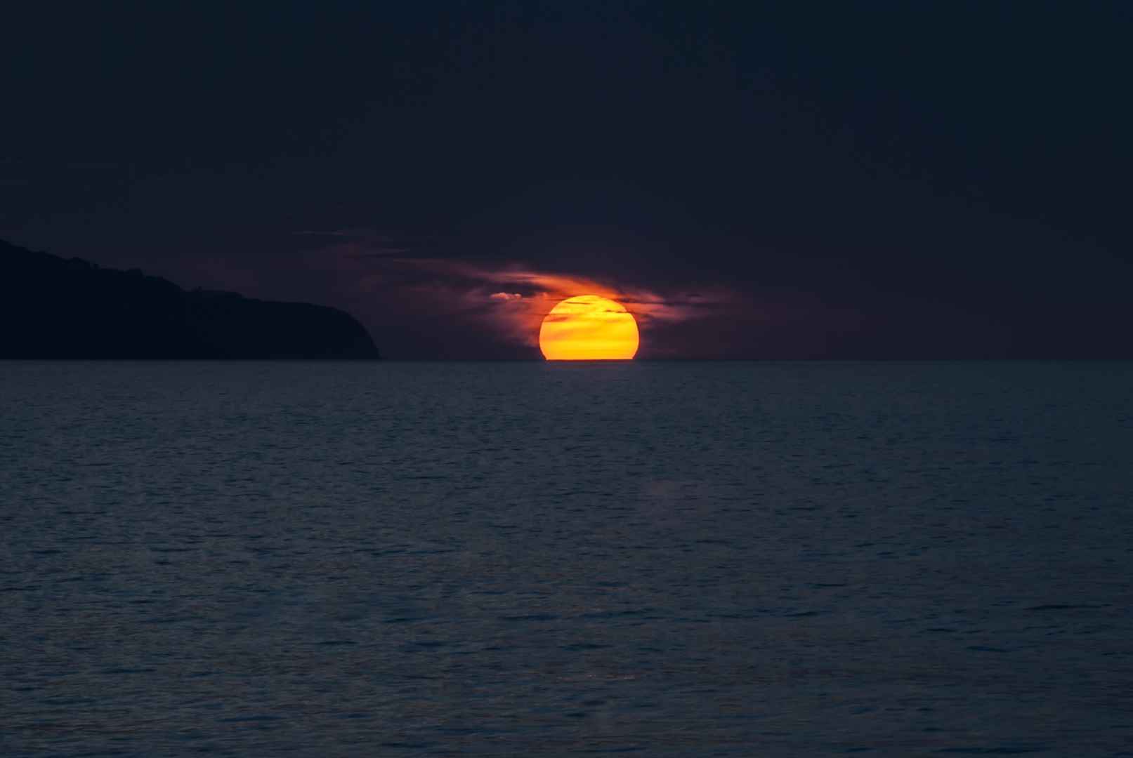 葡萄牙亚速尔群岛日落图片