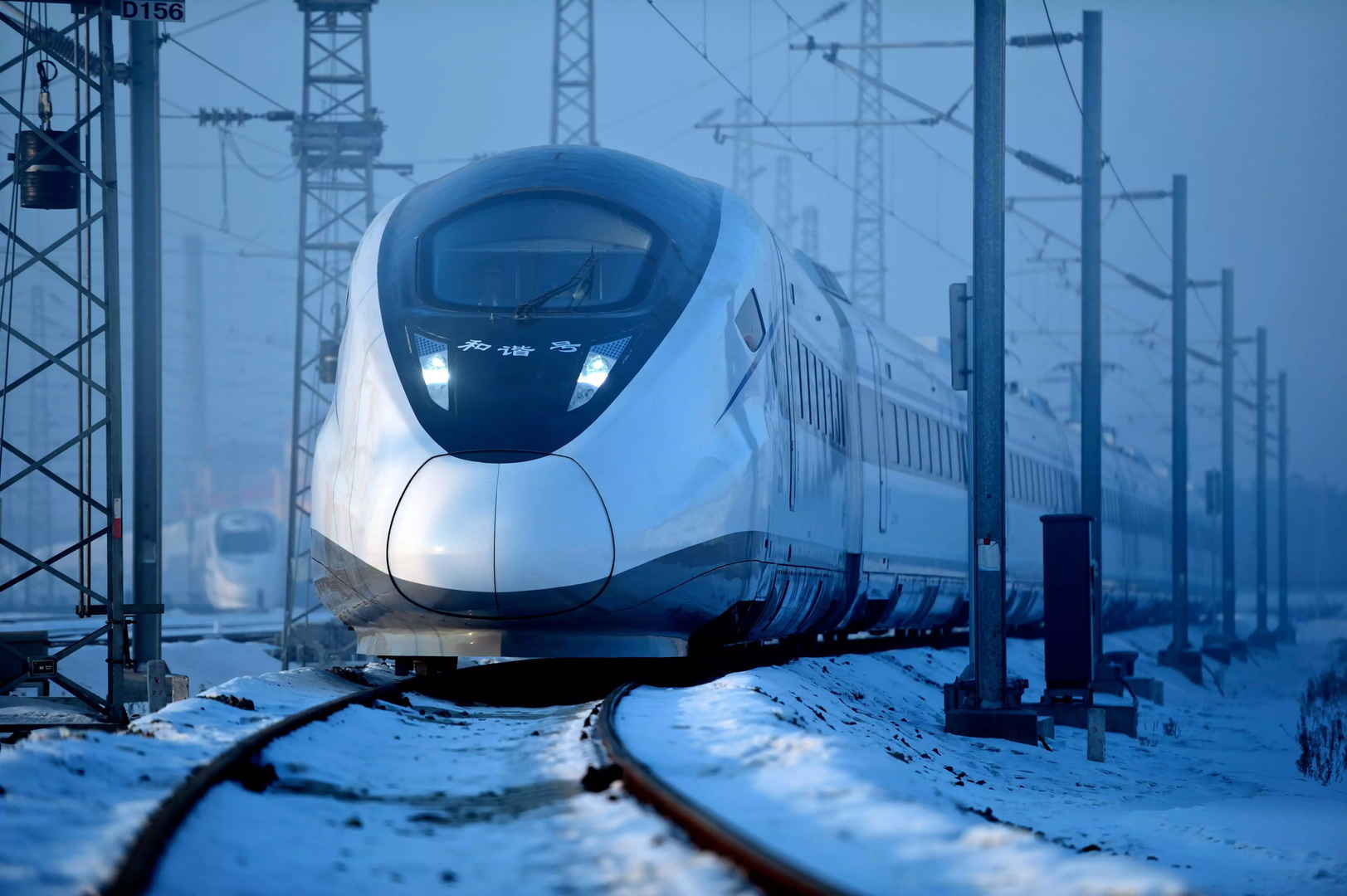 中国高铁和谐号高寒地区图片