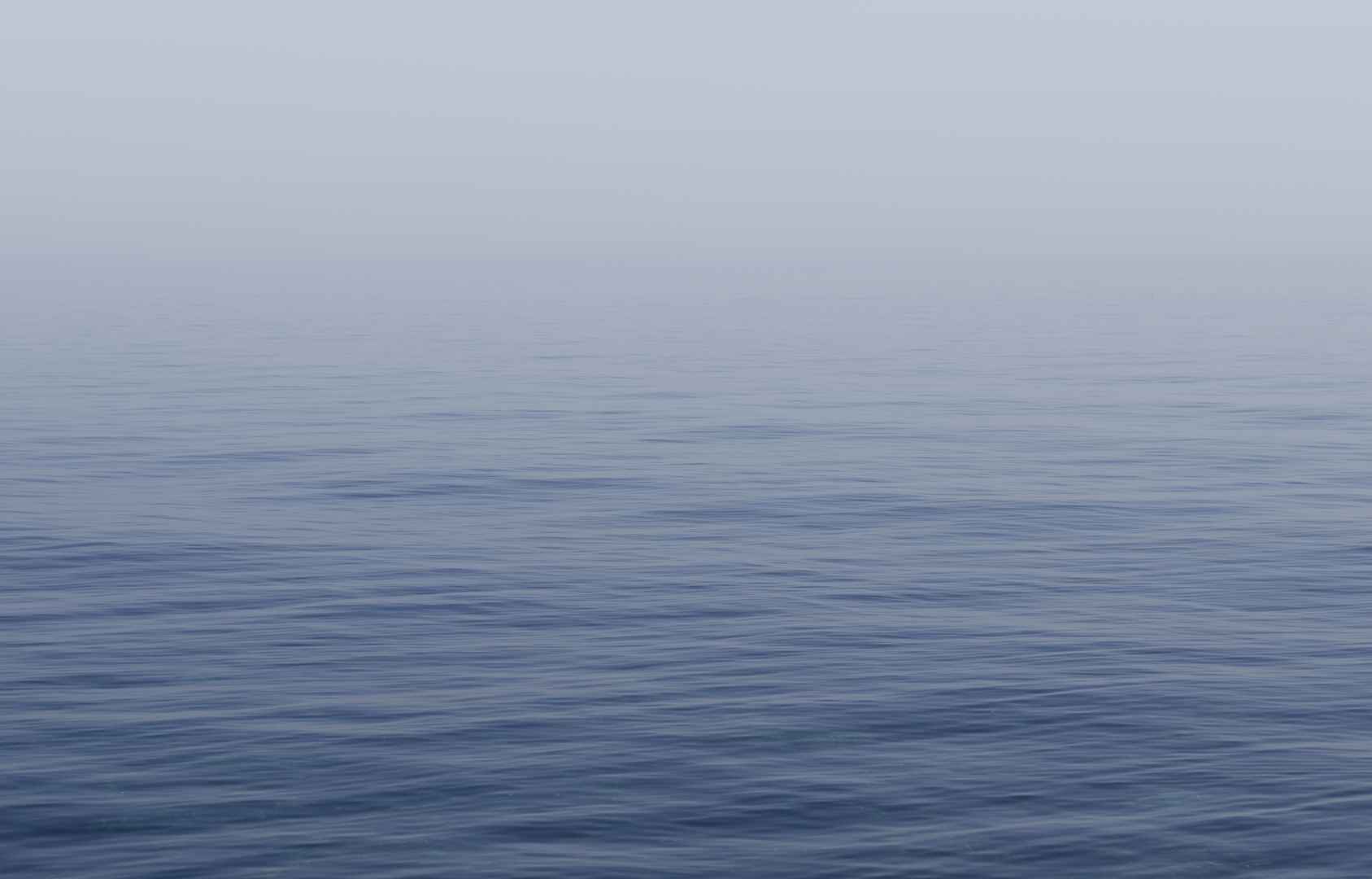 寂静的大海高清实景图片