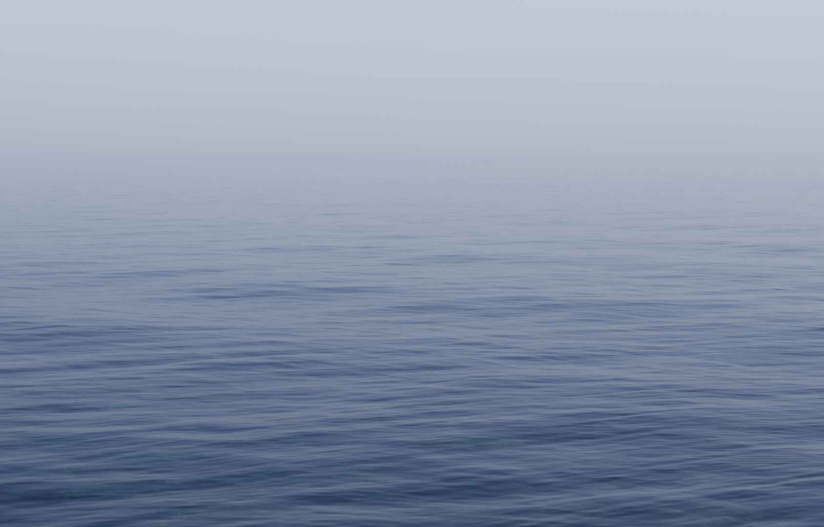 寂静的大海高清实景图片