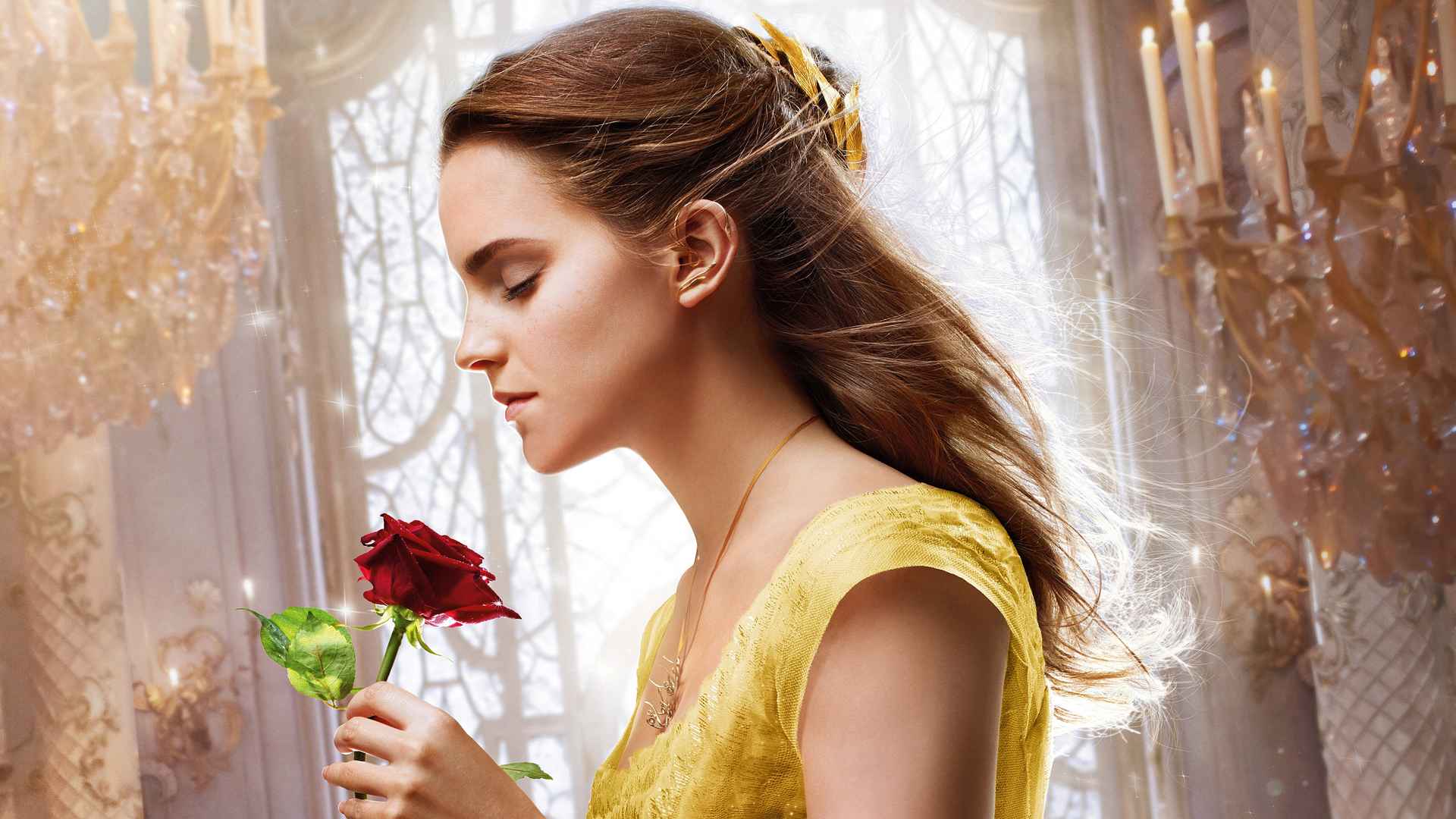 艾玛·沃特森（Emma Watson）优雅美女壁纸图片