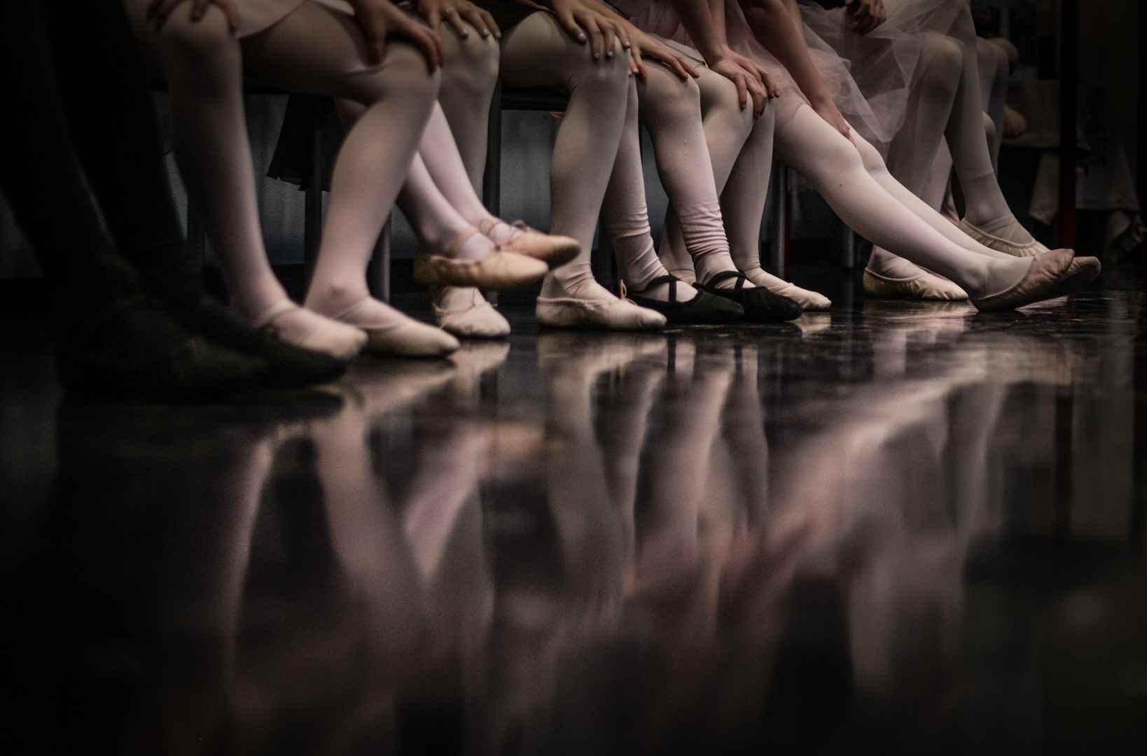 芭蕾舞美女小腿图片