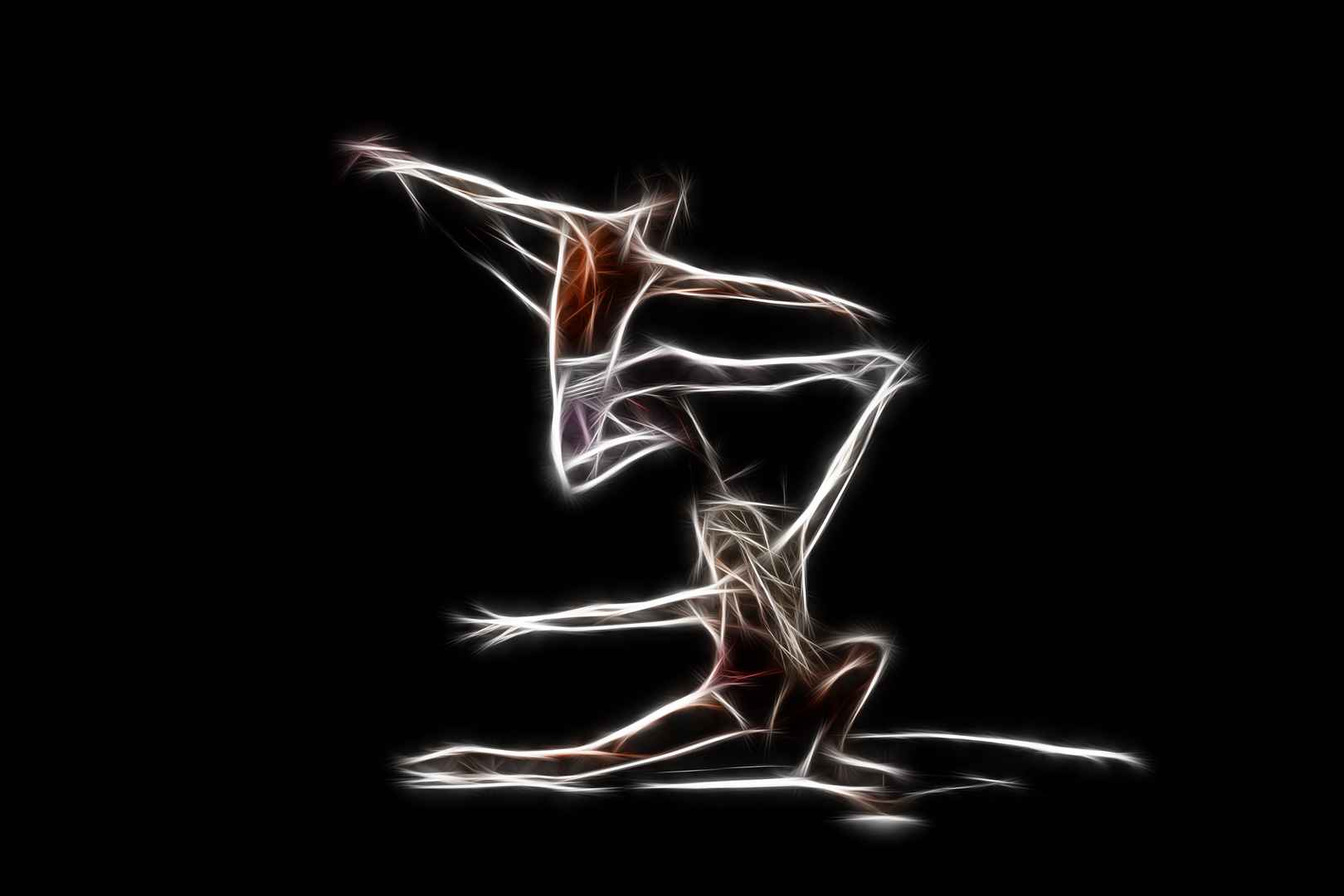 爵士街舞青年女生跳舞技巧动作高清摄影大图-千库网