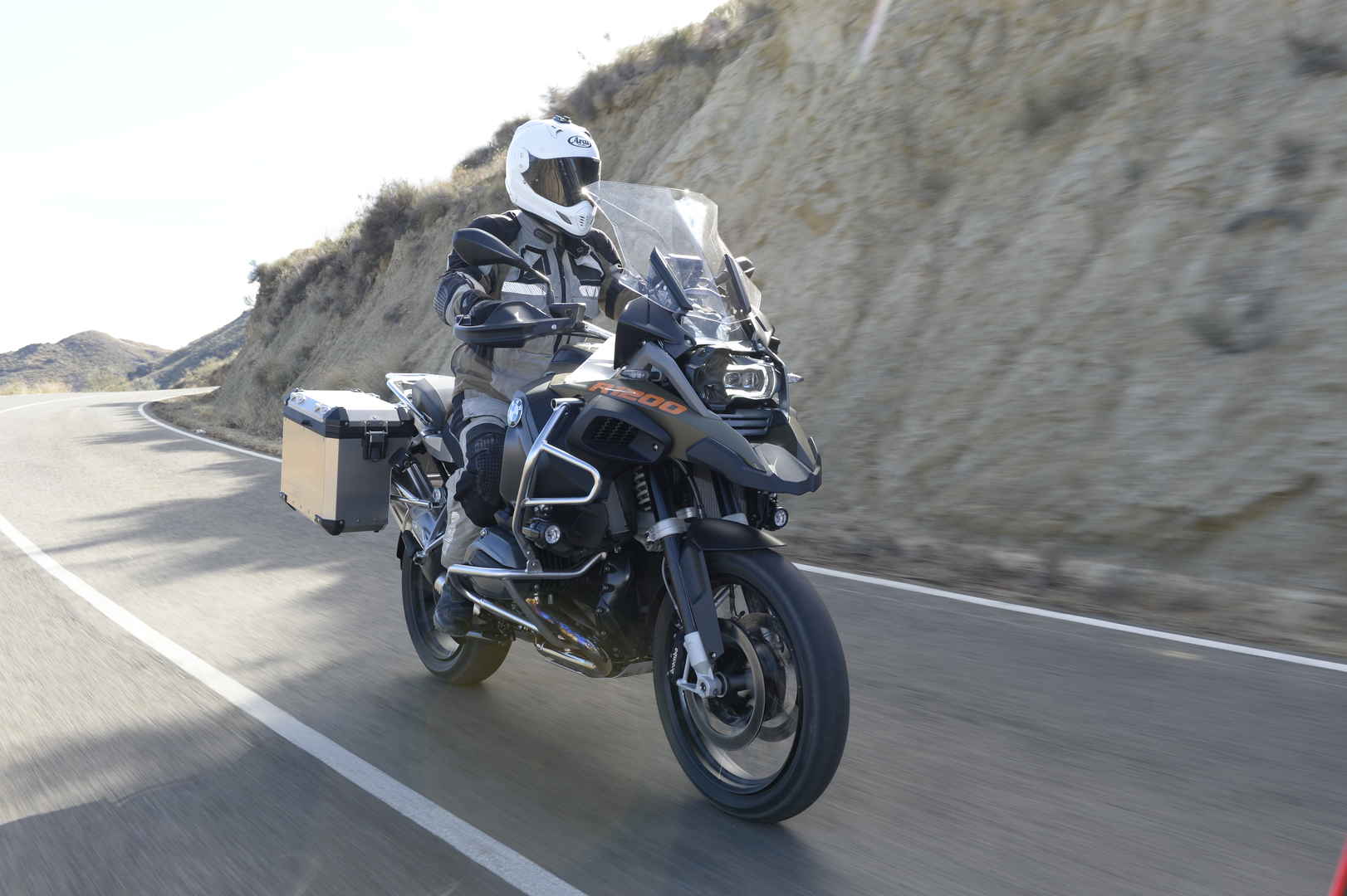 宝马水鸟BMW r1200gs 摩托车驾驶平稳图片