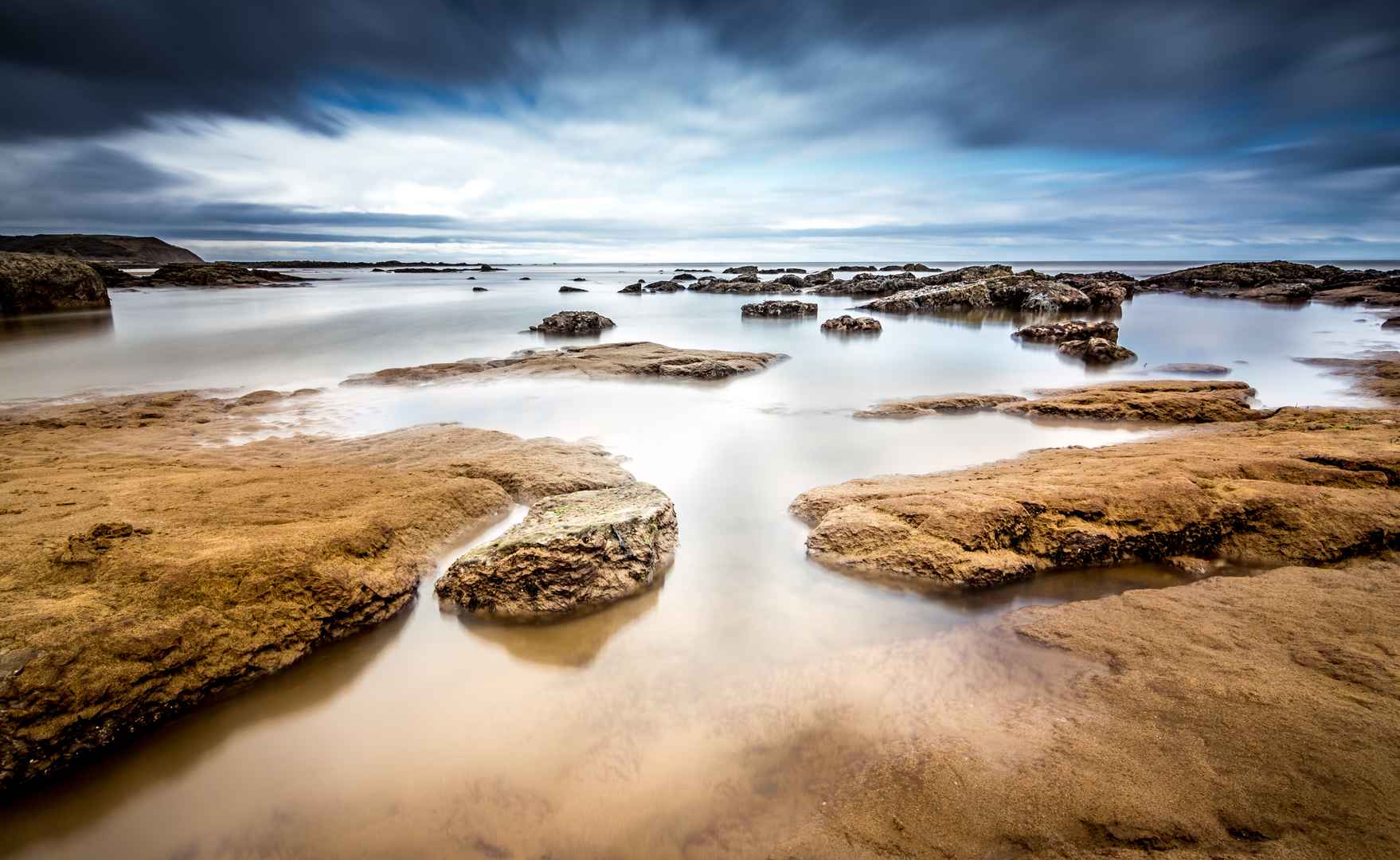 海景  海滩 岩石 景观 壁纸