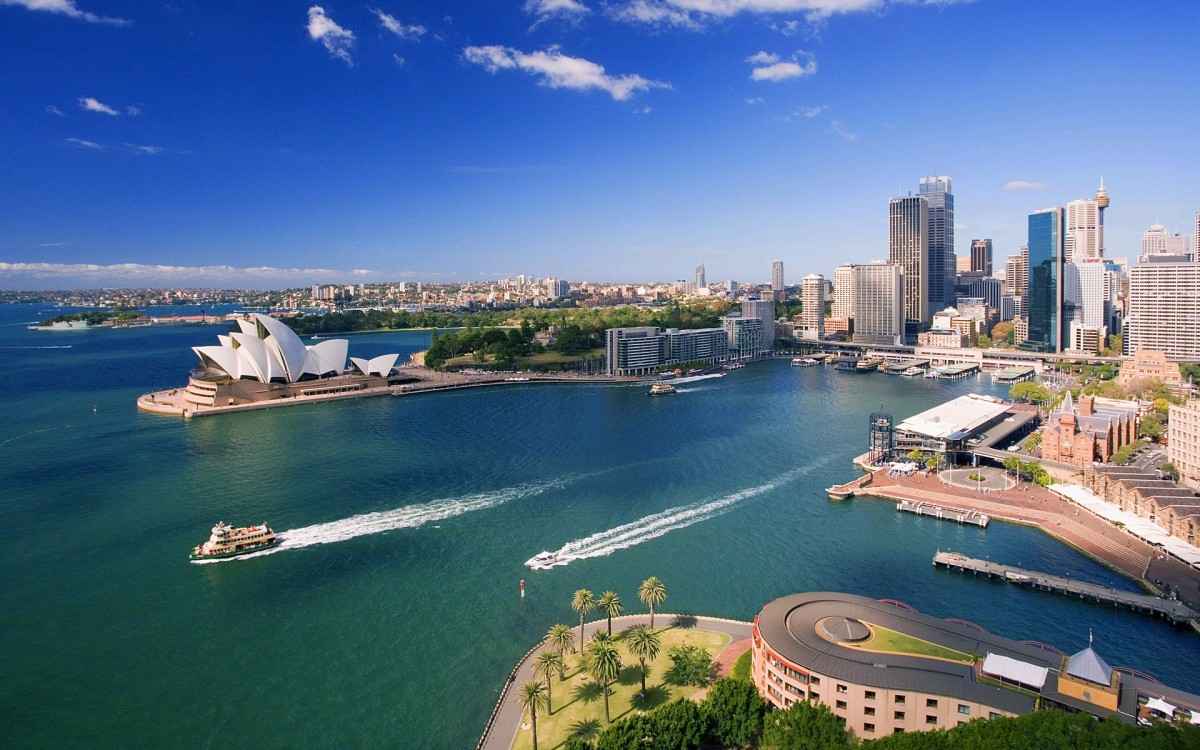 澳大利亚城市旅游风景-