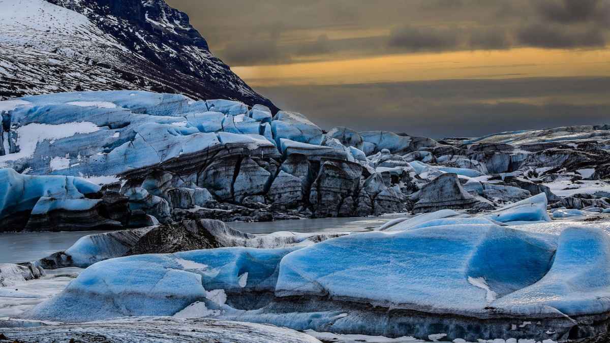 冰岛瓦特纳冰川图片壁纸-