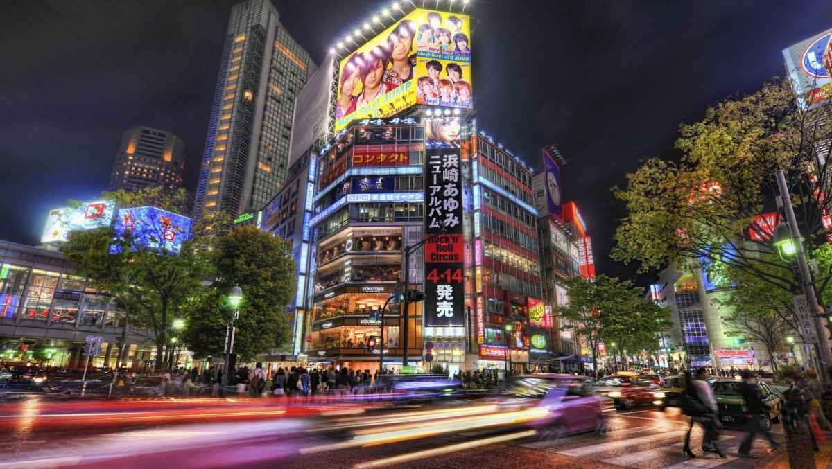 东京夜景图片壁纸-