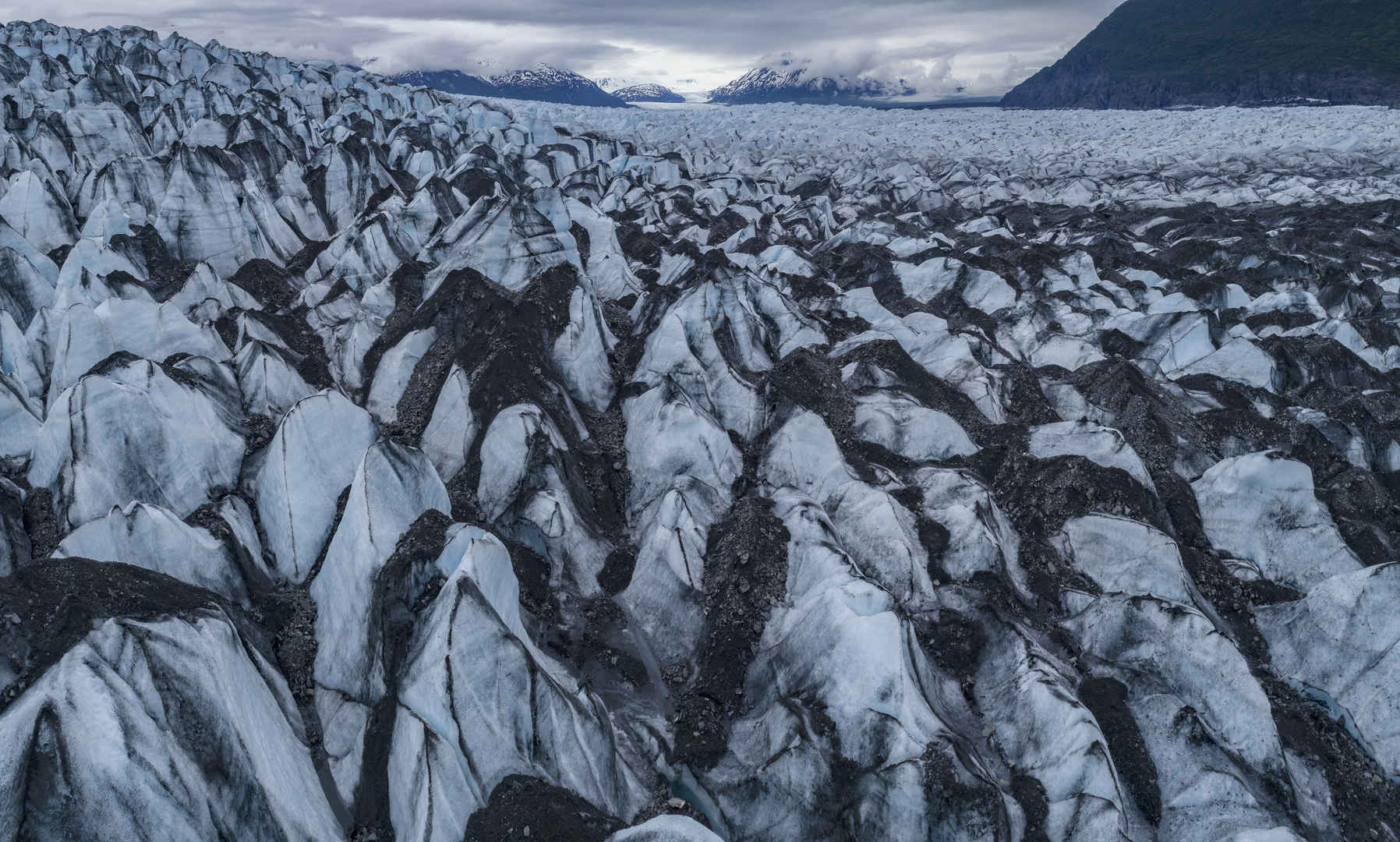 自然风光 冰河 风景 阿拉斯加 美国5k壁纸-