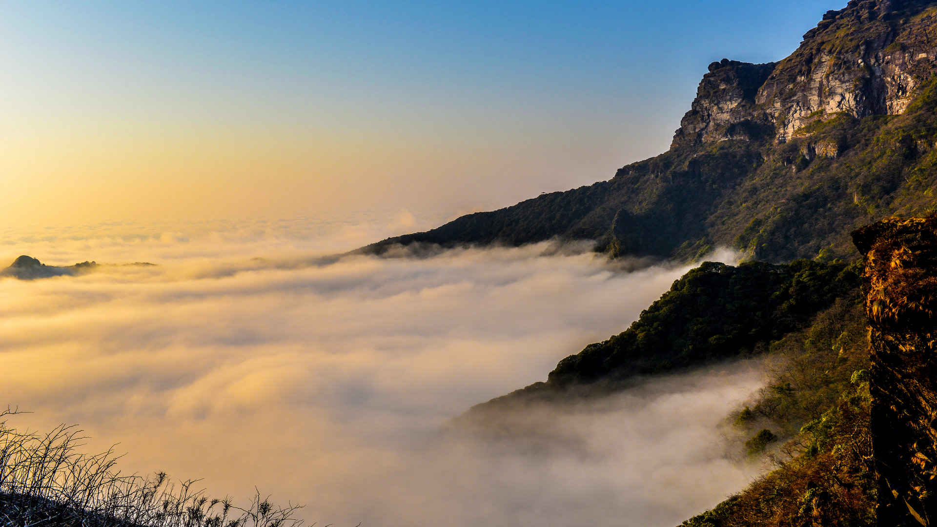 贵州梵净山风景图片-