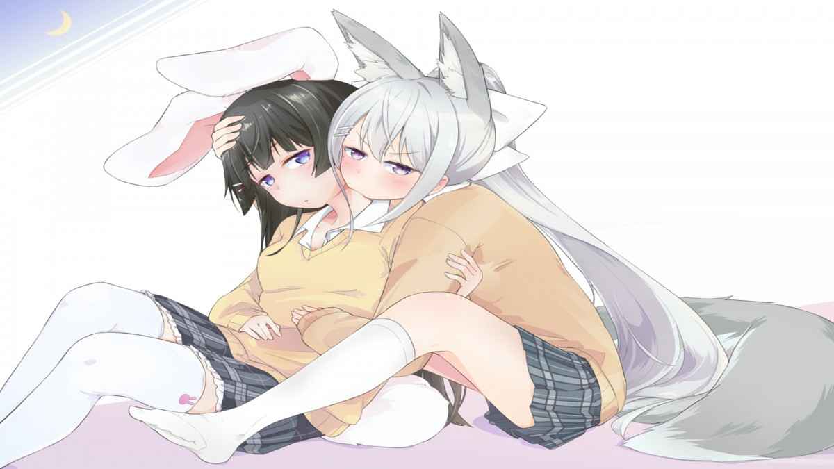 手绘同人二次元动漫美女壁纸