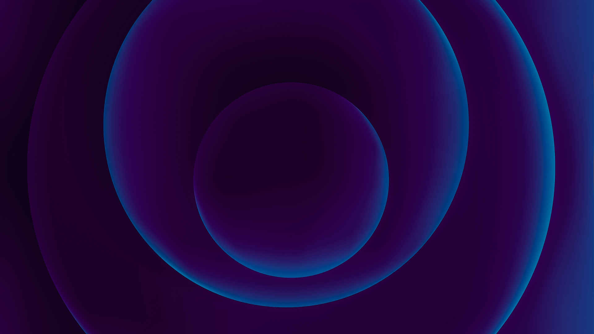 iPhone 12紫色圆圈背景壁纸