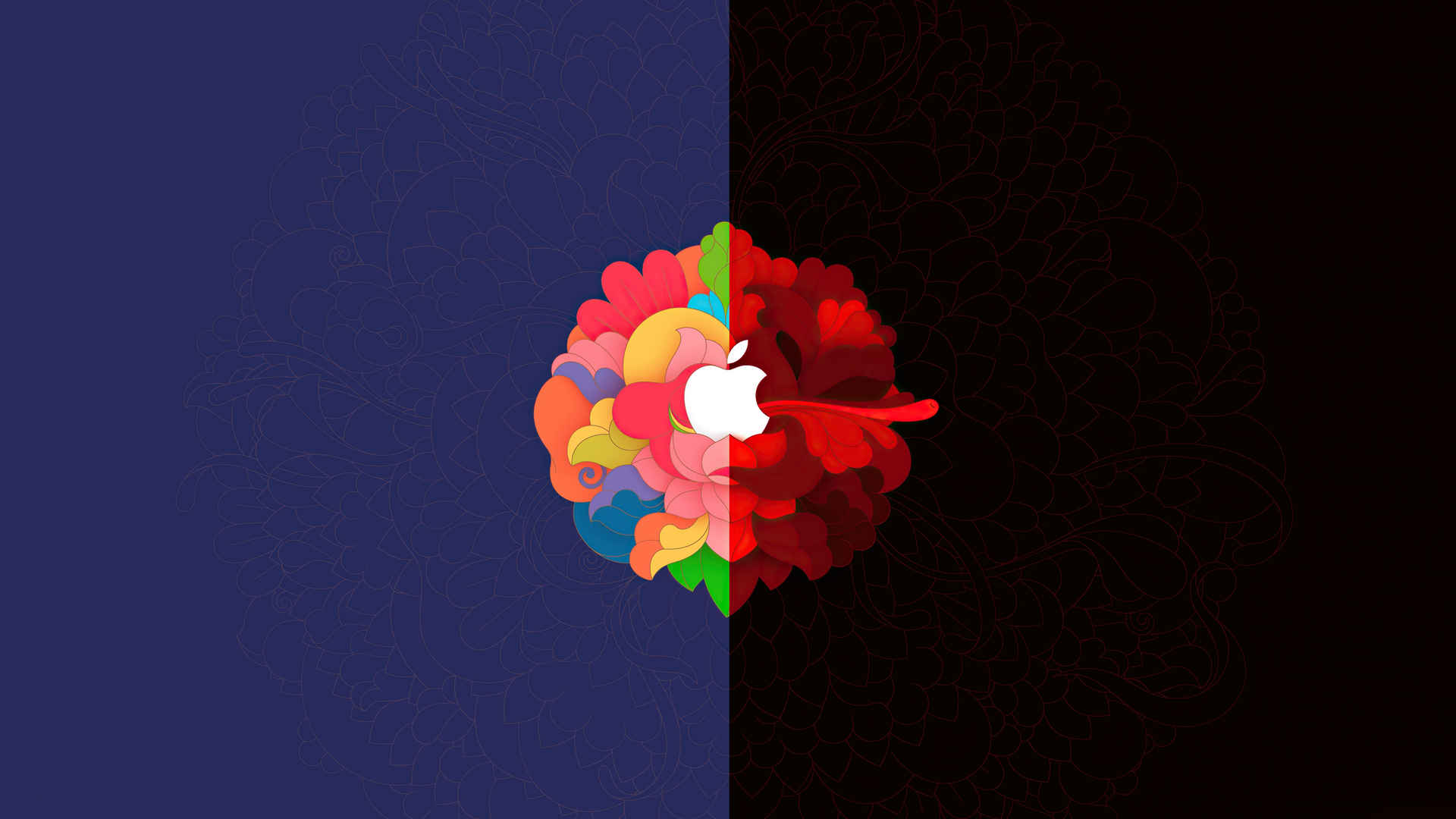Apple logo壁纸