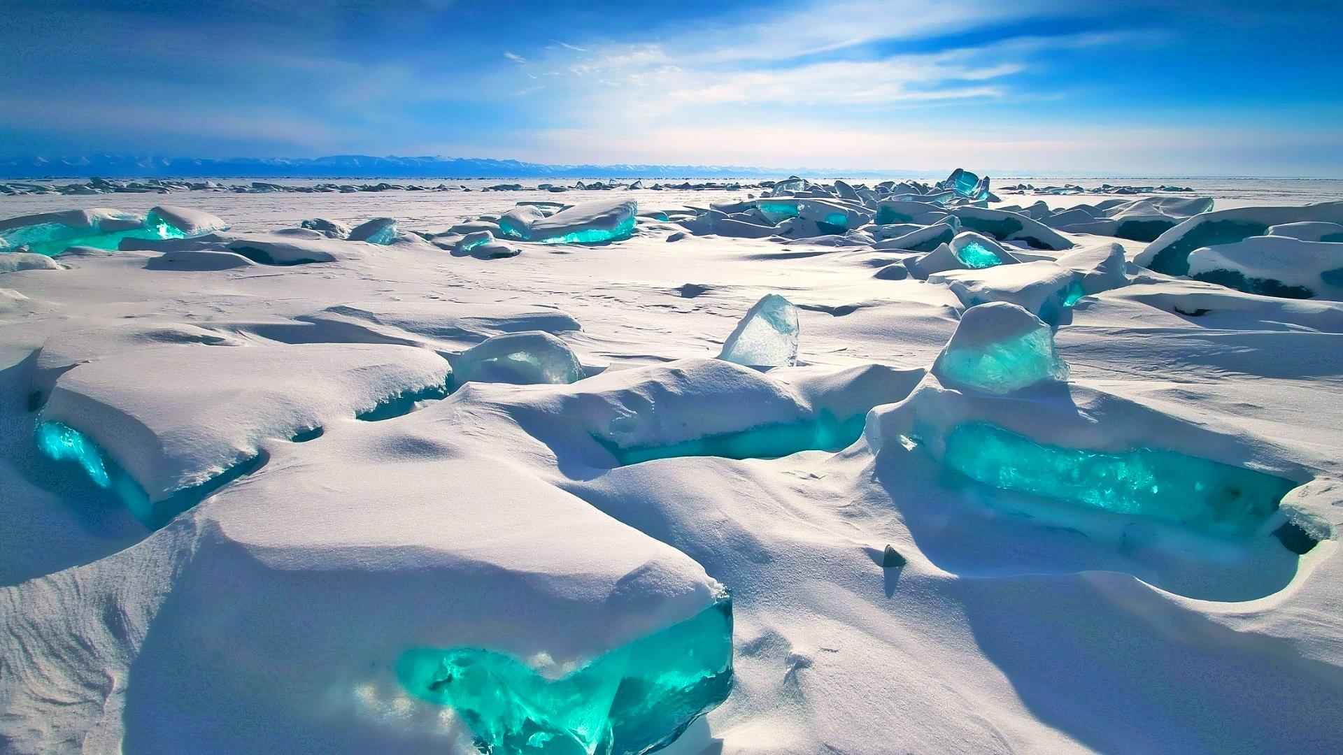 唯美雪景大屏幕壁纸