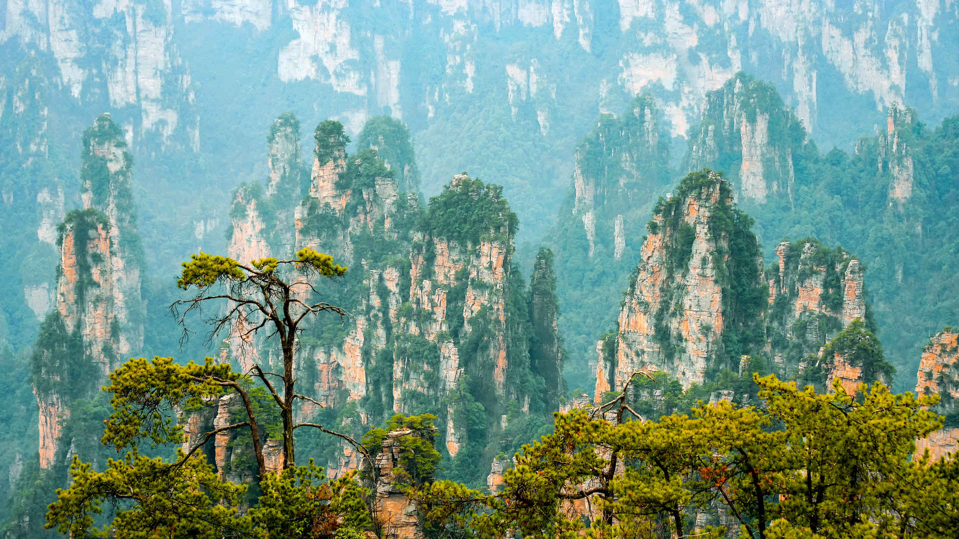 张家界风景桌面壁纸目录