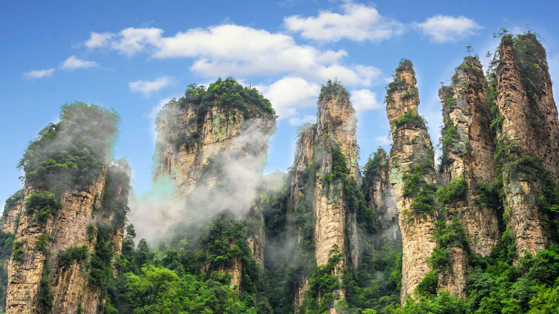 张家界风景2k电脑壁纸下载