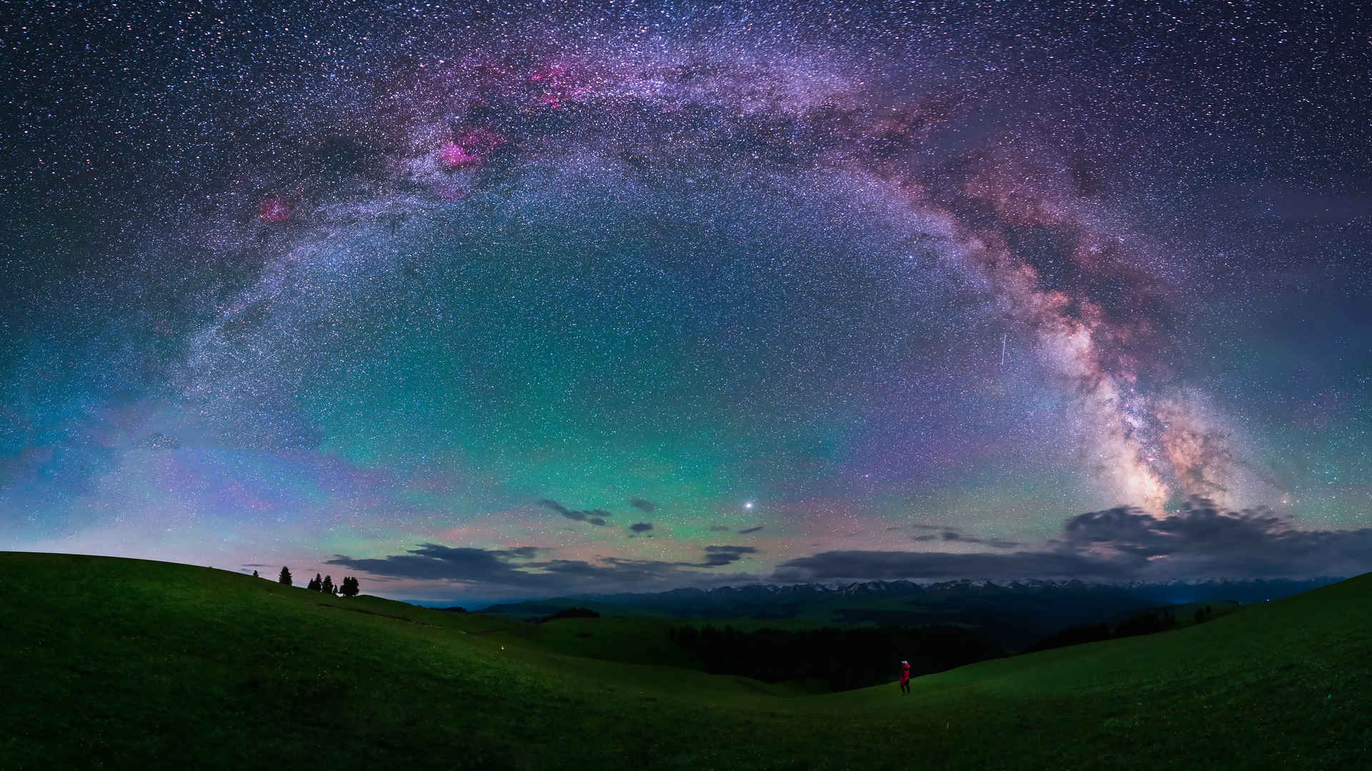 夜晚星空4k壁纸