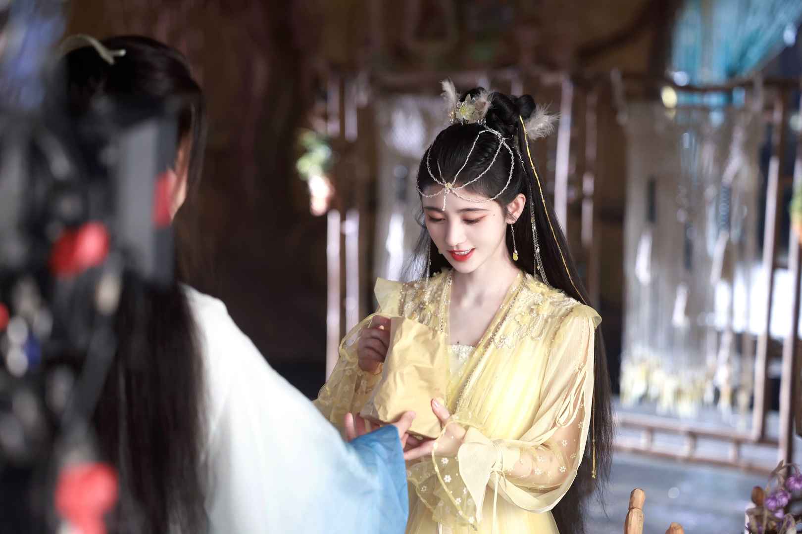 古装鞠婧祎4k美女