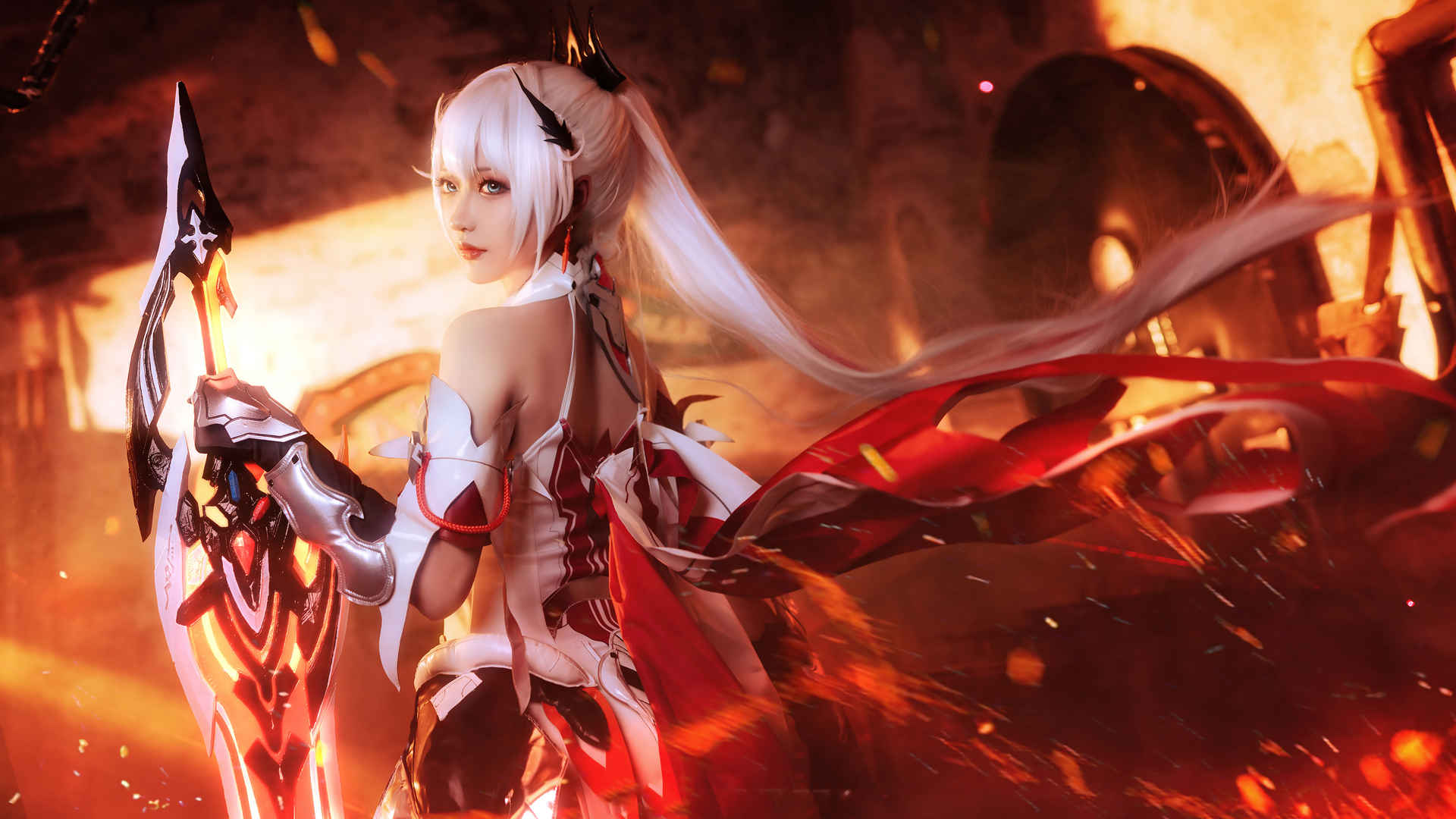 崩坏3cosplay美女5k壁纸