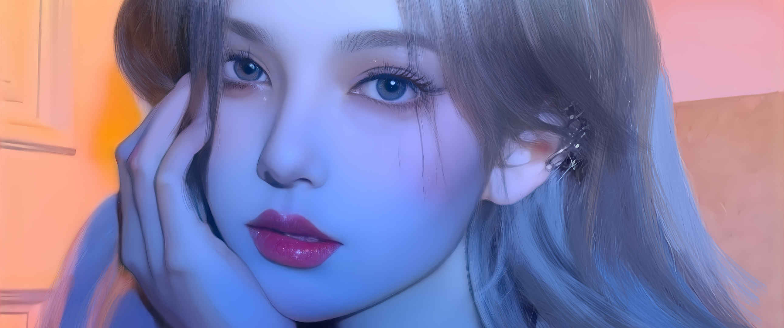 阿狸cosplay个性3440x1440带鱼屏壁纸