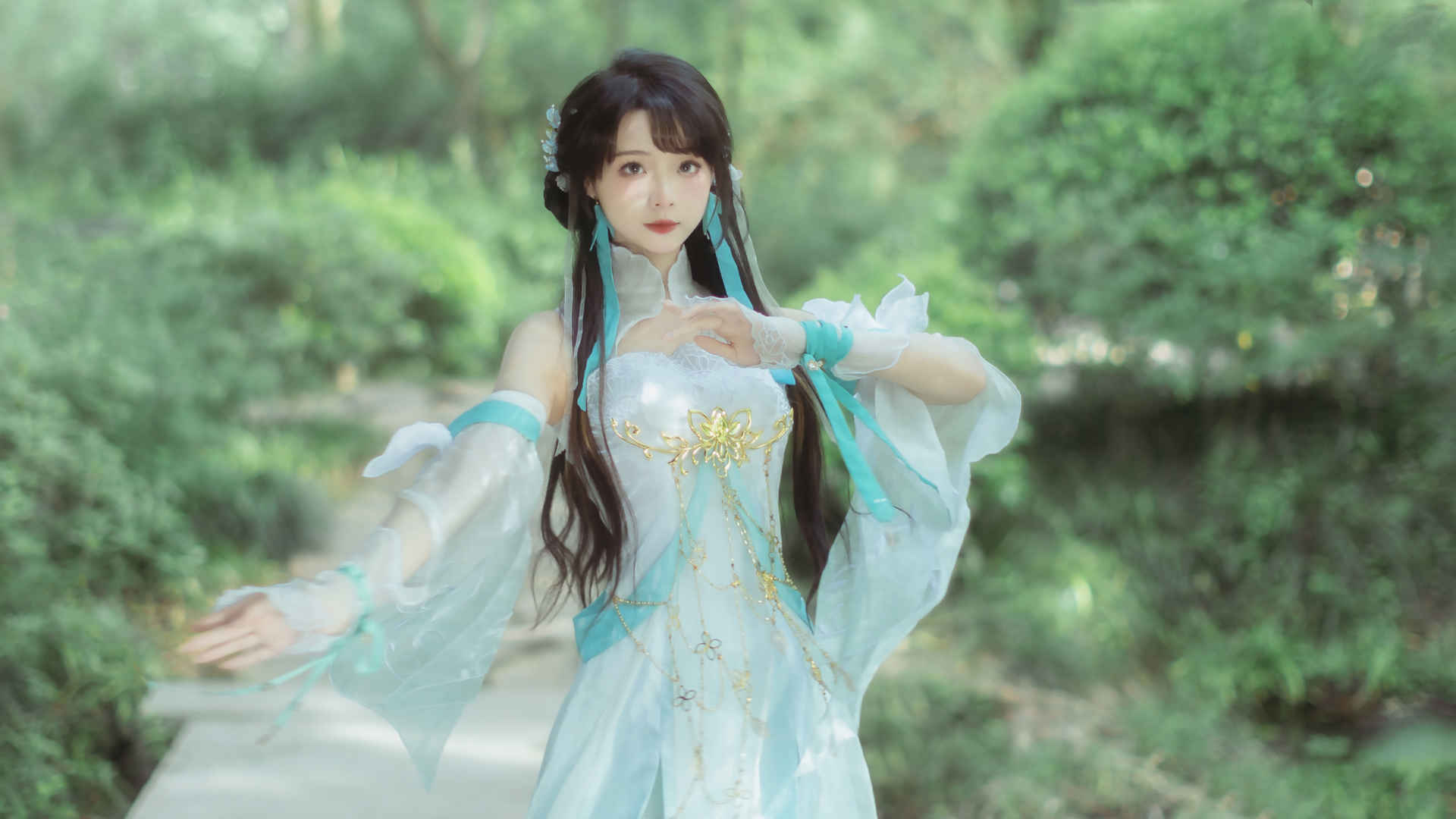 逆水寒 古装 cosplay 美女4k壁纸