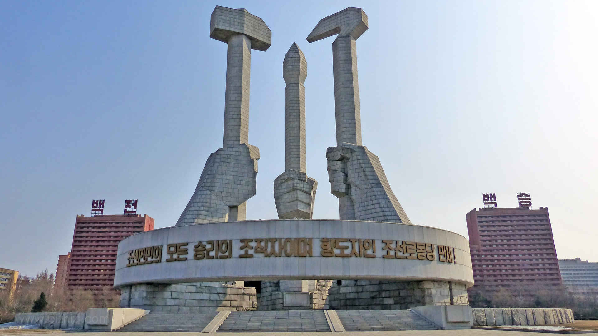 朝鲜首都平壤图片