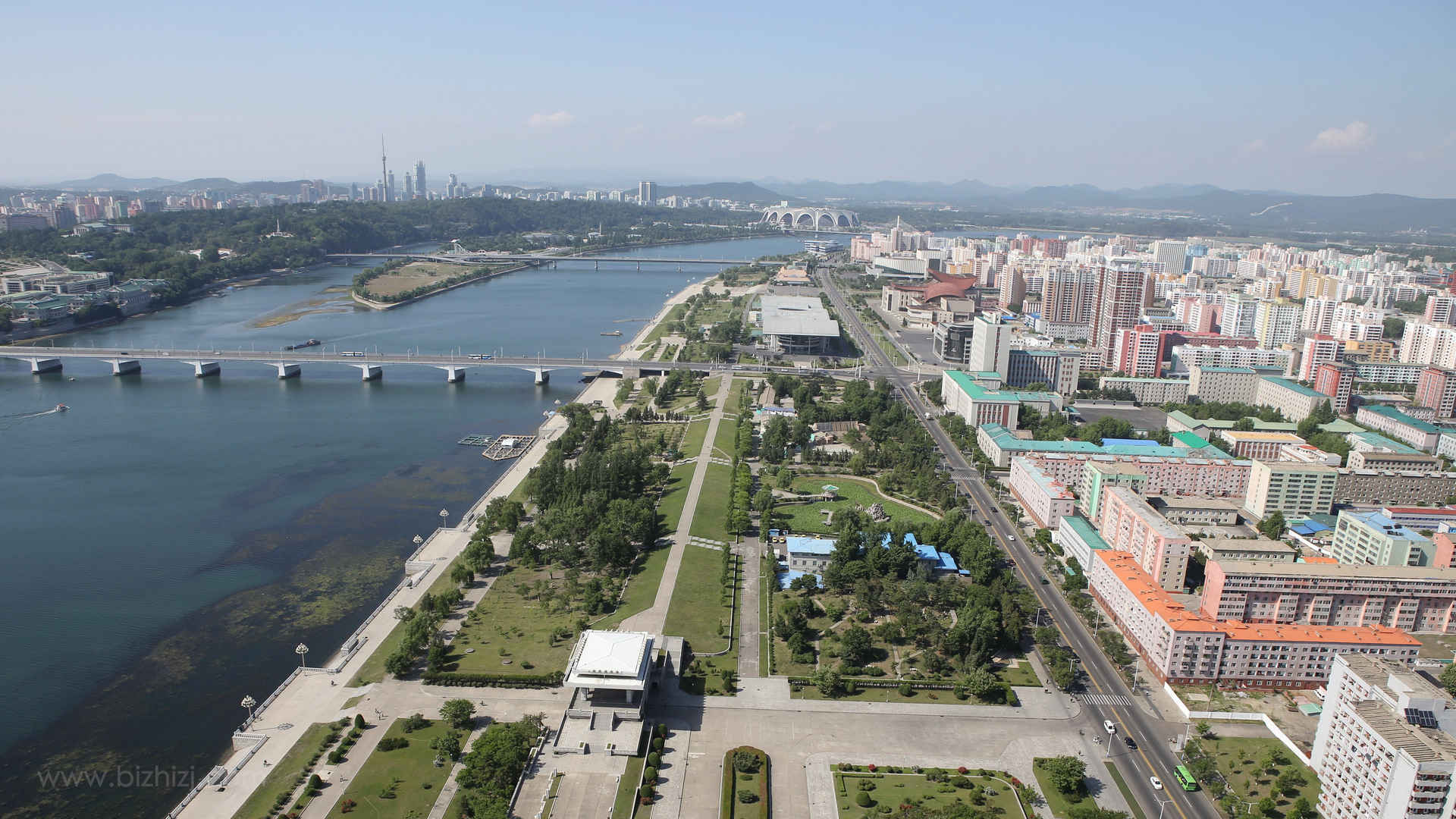 朝鲜首都平壤图片