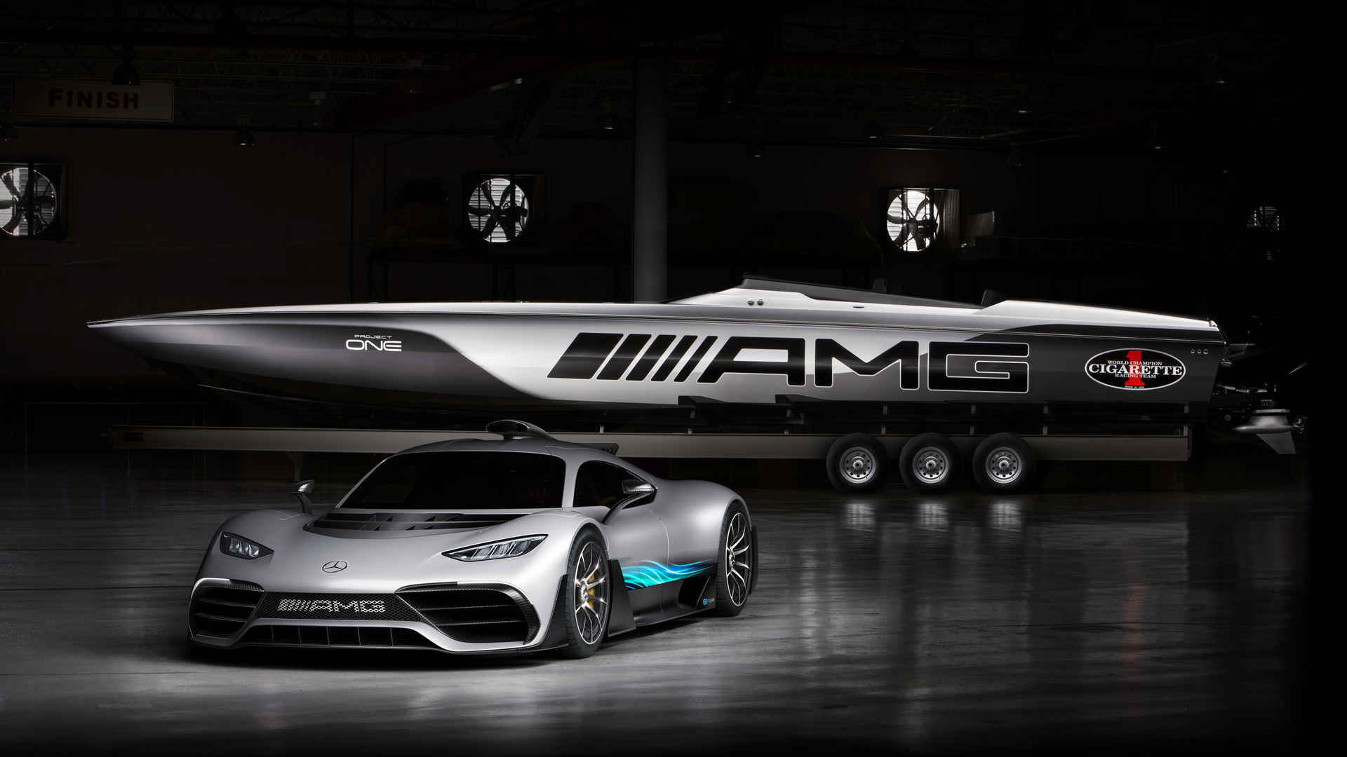 奔驰AMG混合动力超级跑车4k壁纸-