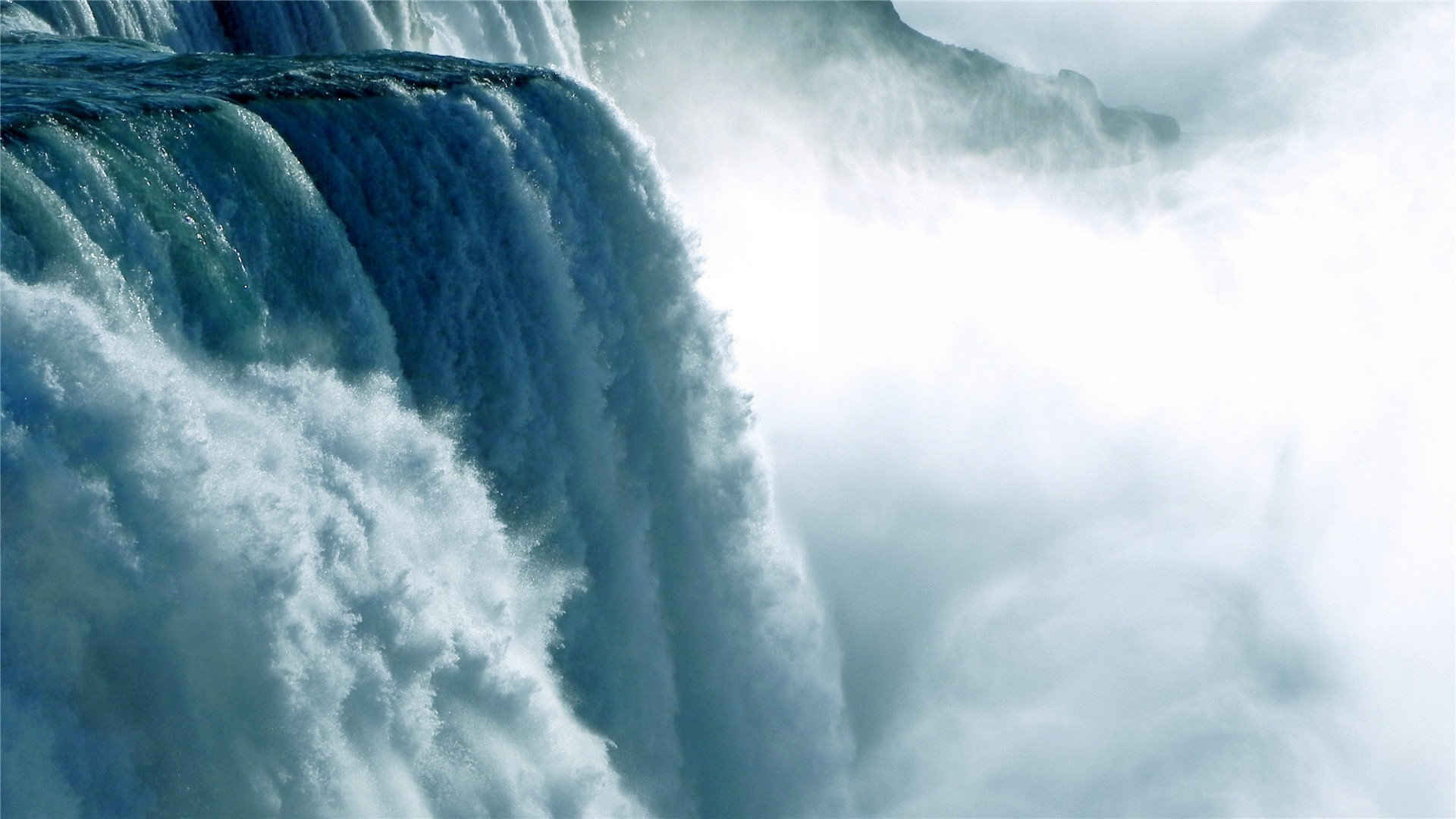 壮观漂亮的瀑布溪流山水风景壁纸图片大全高清-